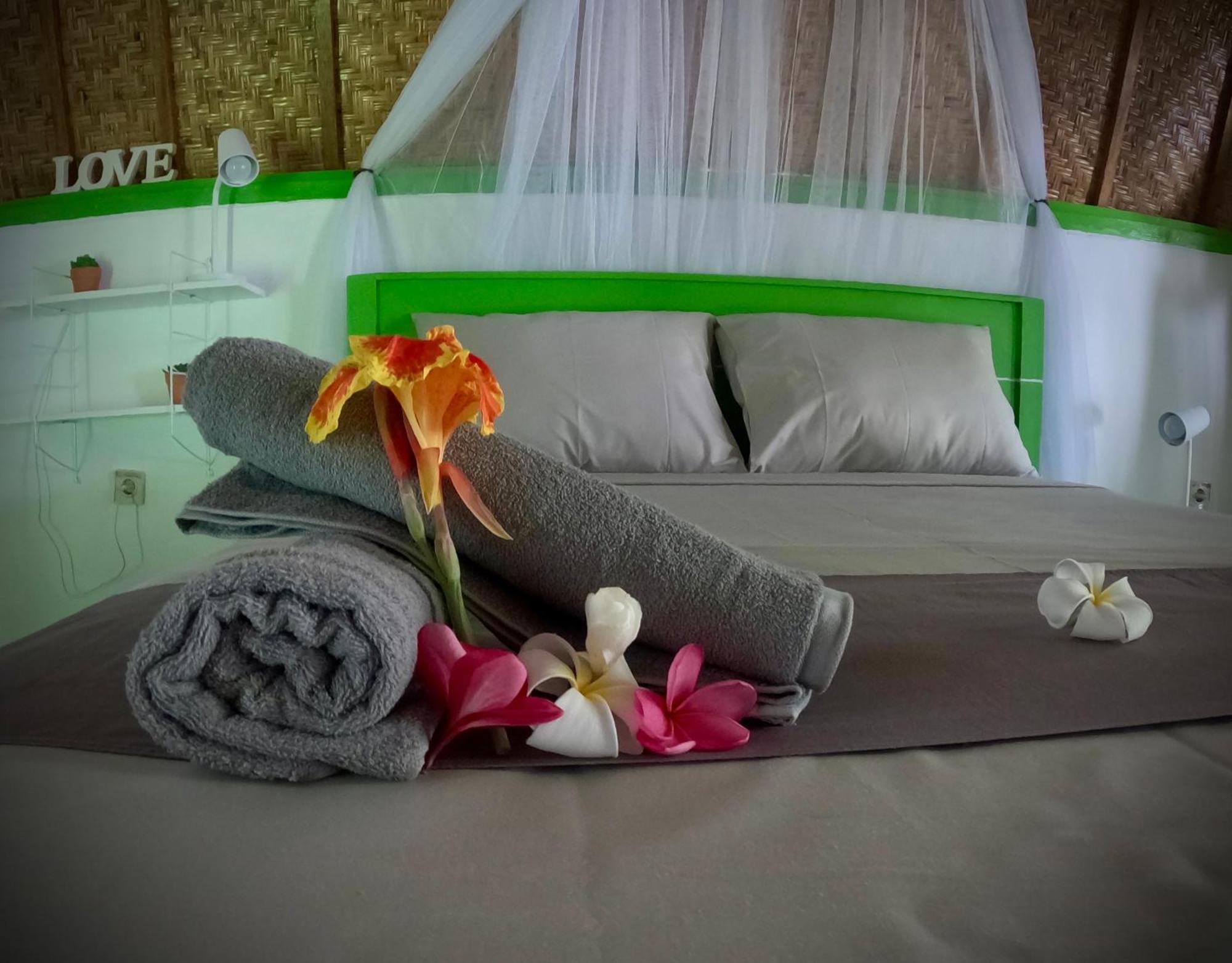 Kaktus Bungalow 4 Gili Air Eksteriør bilde